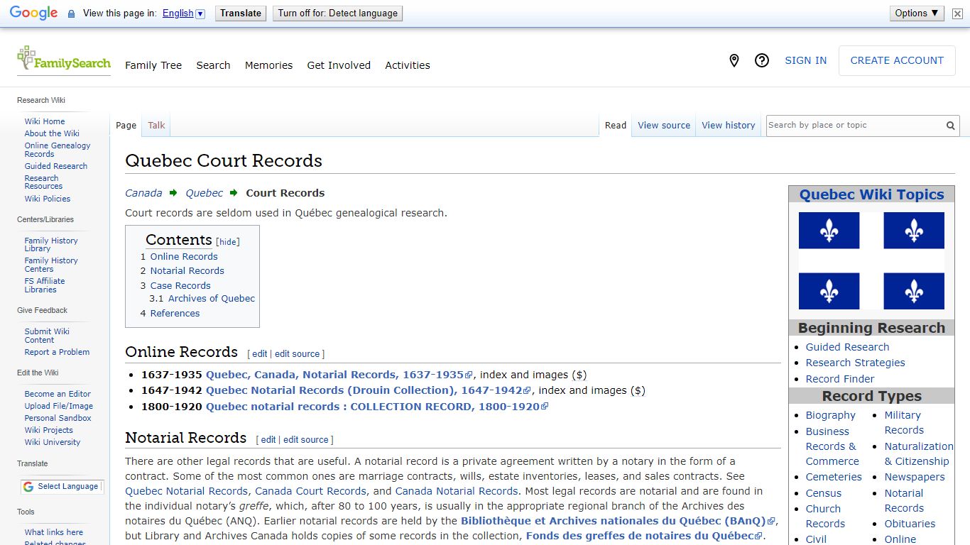 Quebec Court Records • FamilySearch
