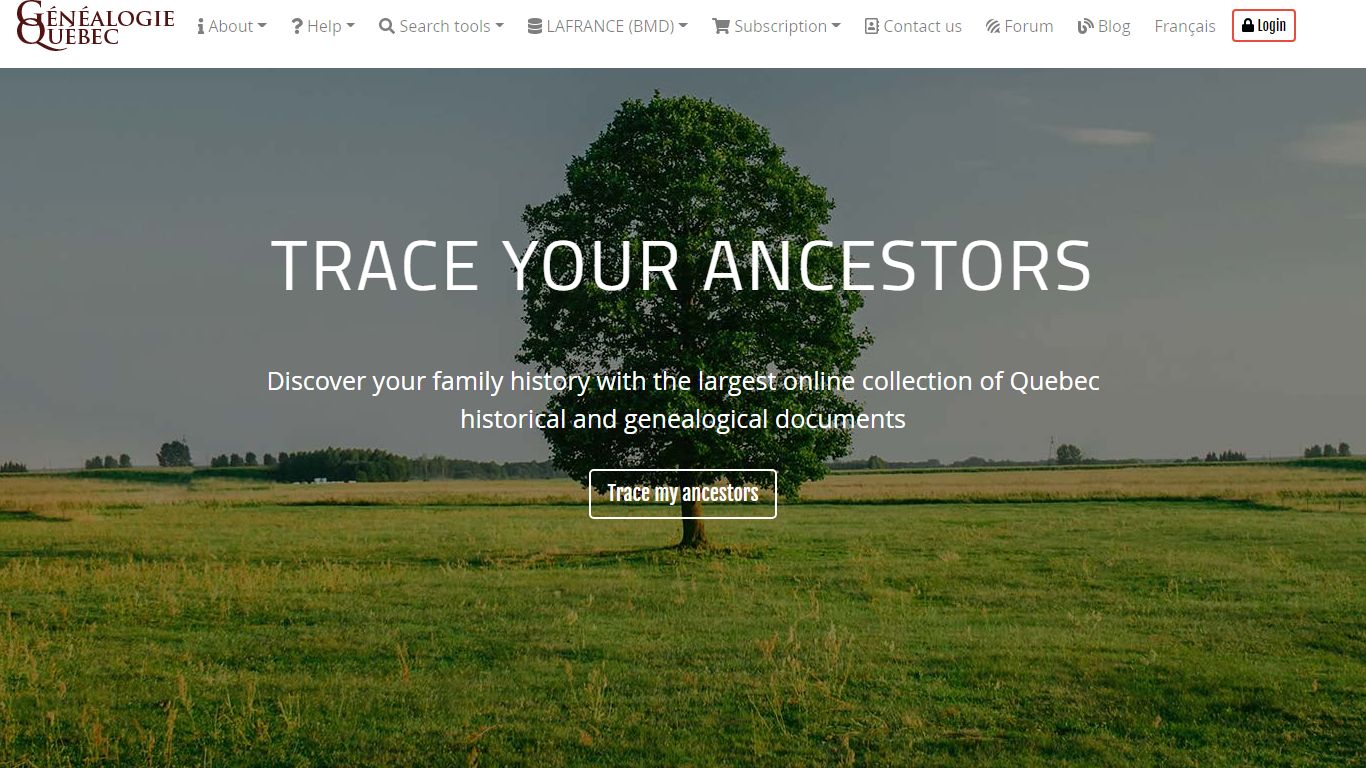 Genealogy Quebec | The Premier Quebec Research Website